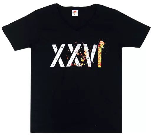 中古】Tシャツ(男性アイドル) B'z XXVI Vネックシャツ ブラック L