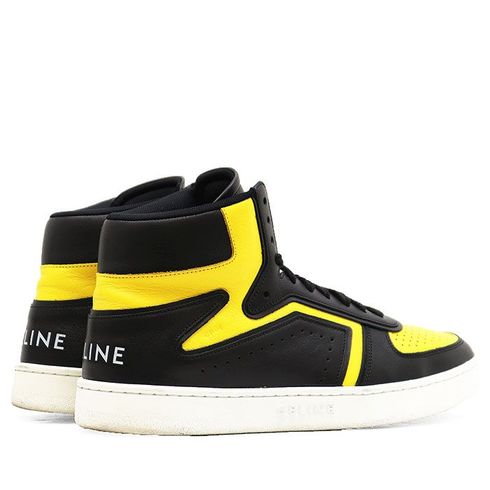 SALE【極美品】CELINE セリーヌ スニーカー レザー ハイカット CT-01