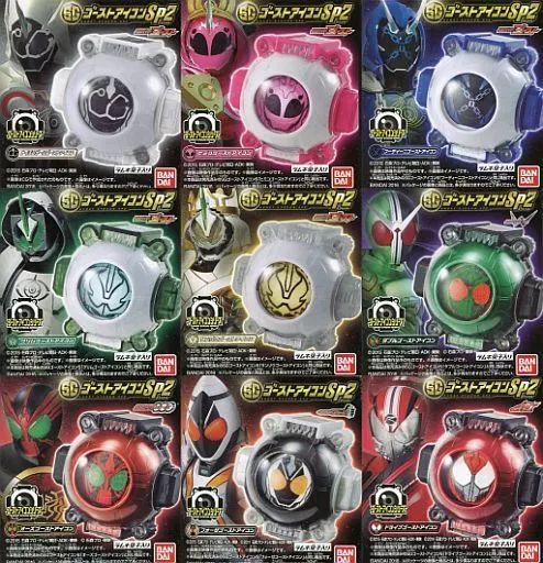 中古】食玩 おもちゃ 全9種セット 「仮面ライダーゴースト SGゴースト