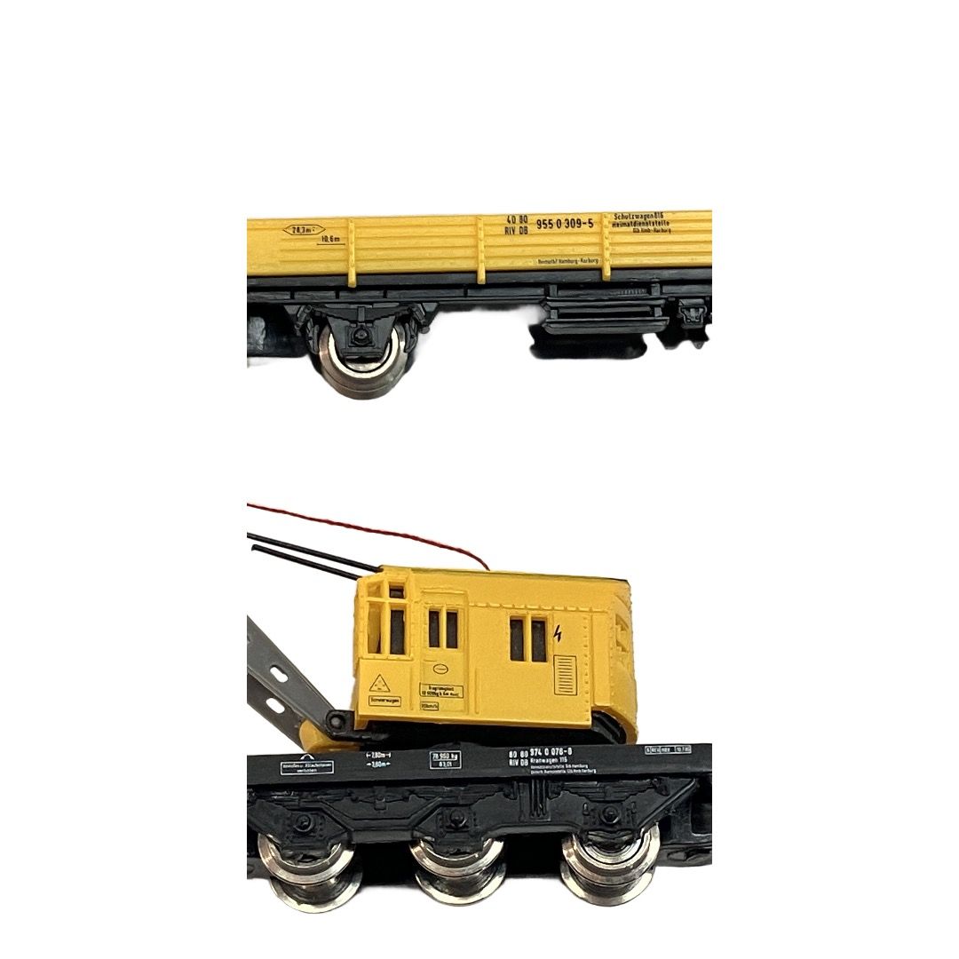 marklin mini club 8657 クレーン車 貨物車 メルクリン Zゲージ 鉄道