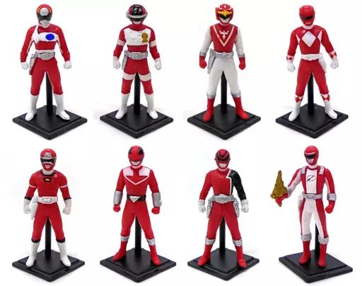 中古】トレーディングフィギュア 全8種セット 「スーパー戦隊ヒーロー