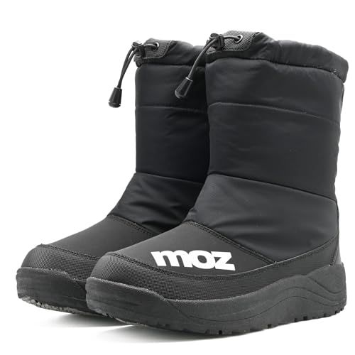 モズ スノーブーツ メンズ 防寒ブーツ ロング 秋冬 防寒 防水 防滑 撥水 あったか 中綿 ウレタン 裏フリース アップグレードモデル 5681 e 650 cbd 7