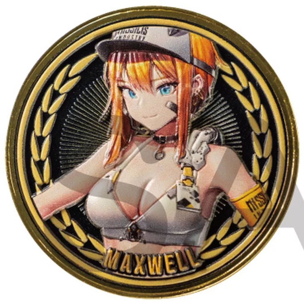 中古】置物・装飾品 マクスウェル(カラー) 「勝利の女神：NIKKE メダル