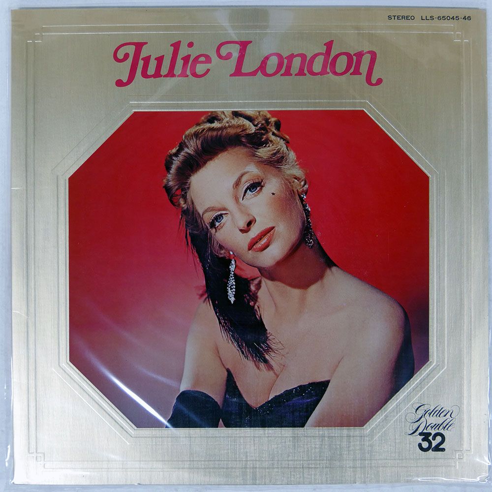 Julie London レコード2枚セット ペラジャケ赤盤LP】JULIE LONDON