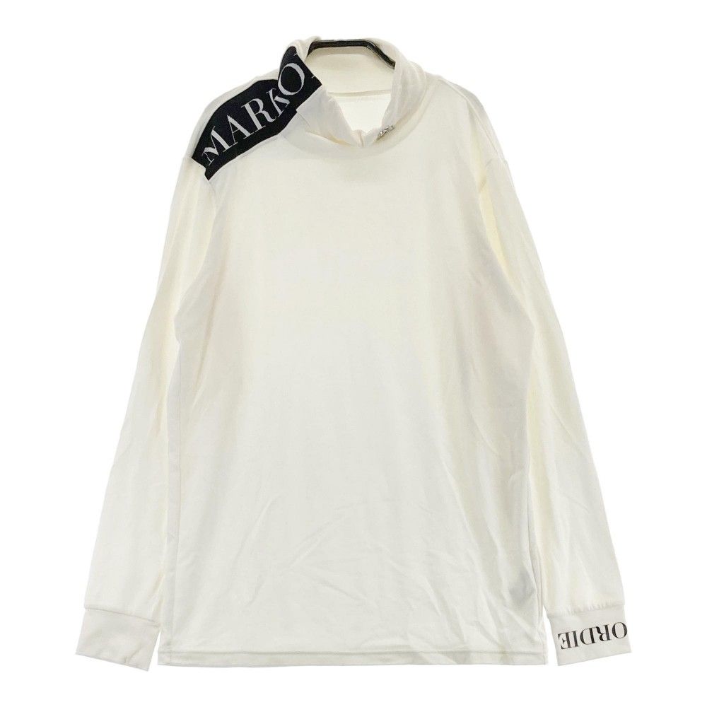 マークアンドロナ タートルネックシャツ 46 Mサイズ　ホワイト　長袖 サイズ：48 MARK&LONA マークアンドロナ 2023年 長袖タートルネックT