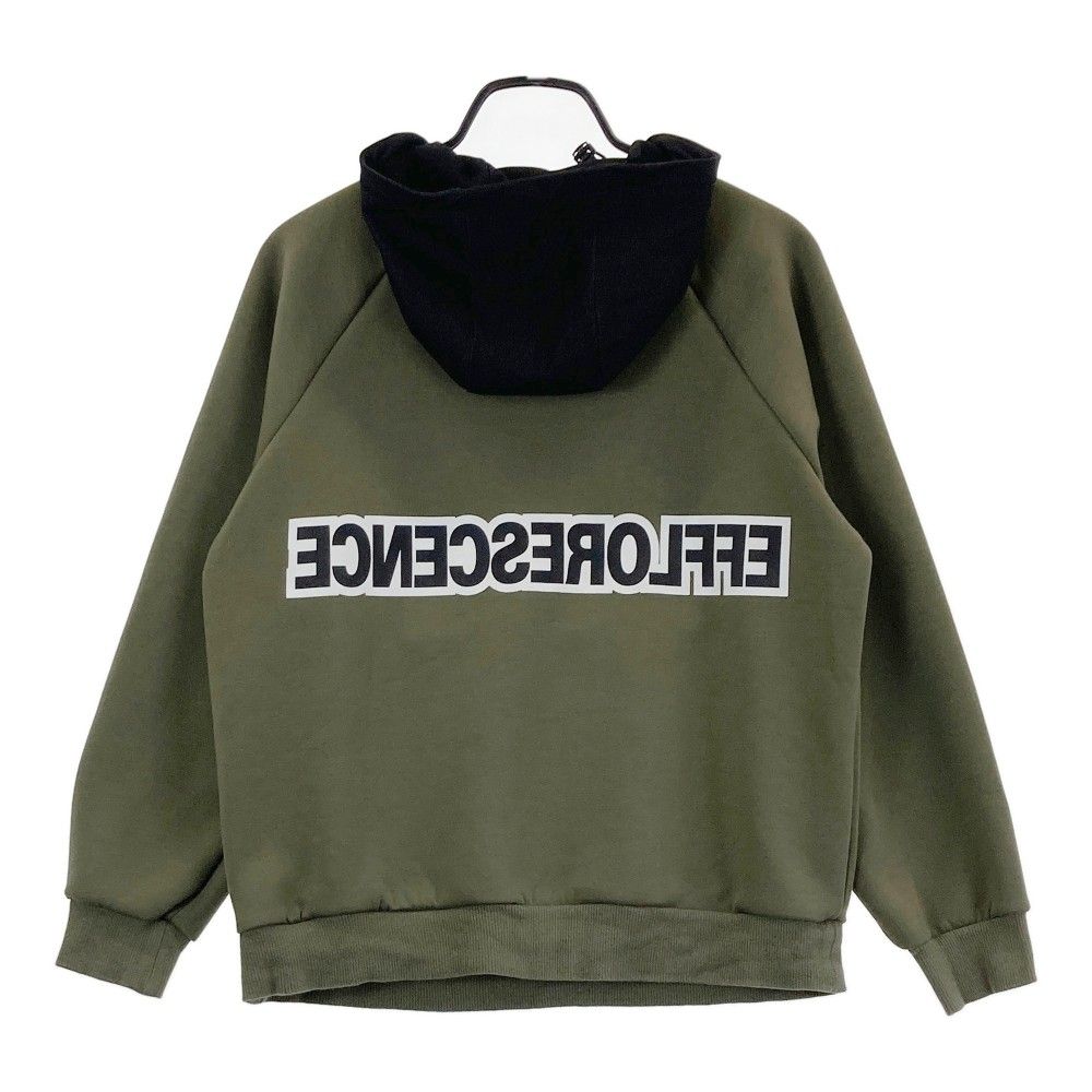 サイズ：XS EFFLORESCENCE エフロレッセンス パーカー カーキ系