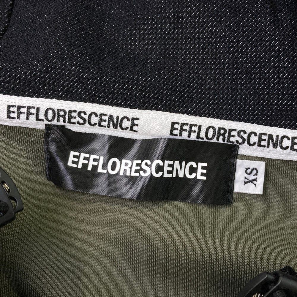 サイズ：XS EFFLORESCENCE エフロレッセンス パーカー カーキ系