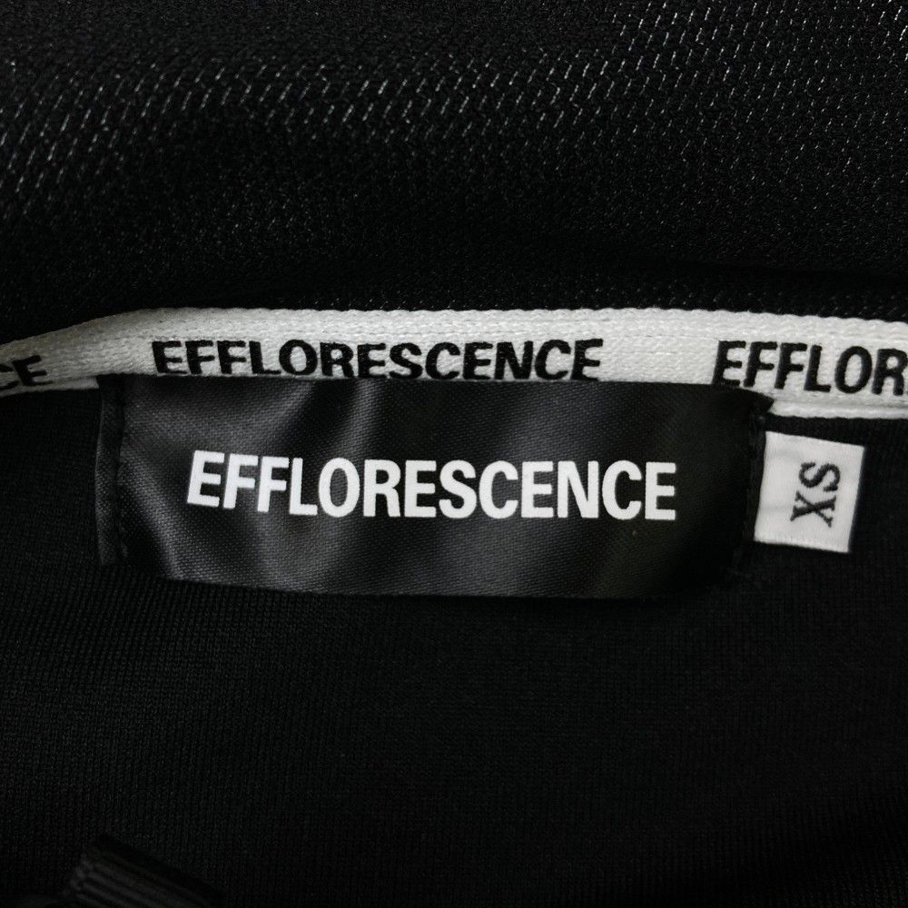 サイズ：XS EFFLORESCENCE エフロレッセンス パーカー ブラック系