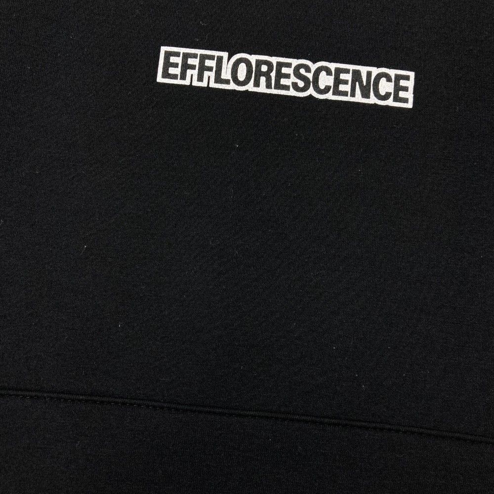 サイズ：XS EFFLORESCENCE エフロレッセンス パーカー ブラック系