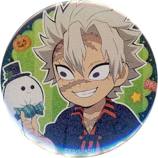 中古】バッジ・ピンズ 不死川実弥(ラメ) 「鬼滅の刃×ufotable Cafe