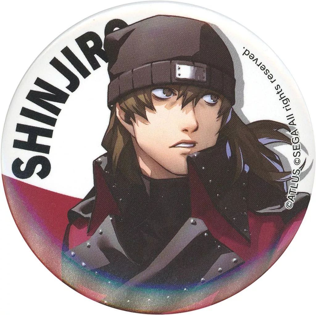 中古】バッジ・ビンズ 荒垣真次郎 「ペルソナ3 リロード キャラバッジ