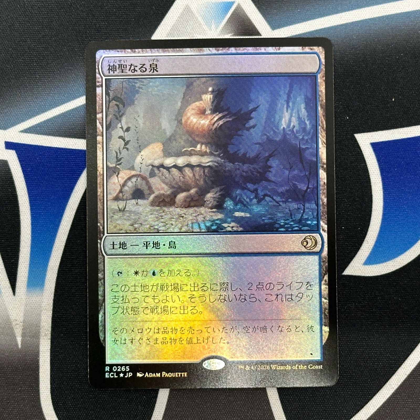 MTG】JP《神聖なる泉/Hallowed Fountain》[ECL] foil - メルカリ