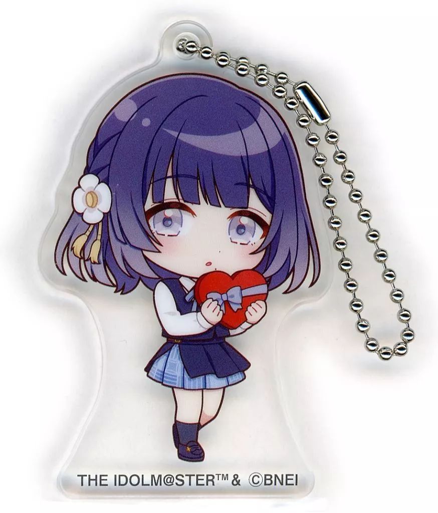 中古】キーホルダー 秦谷美鈴 「学園アイドルマスター×ローソン