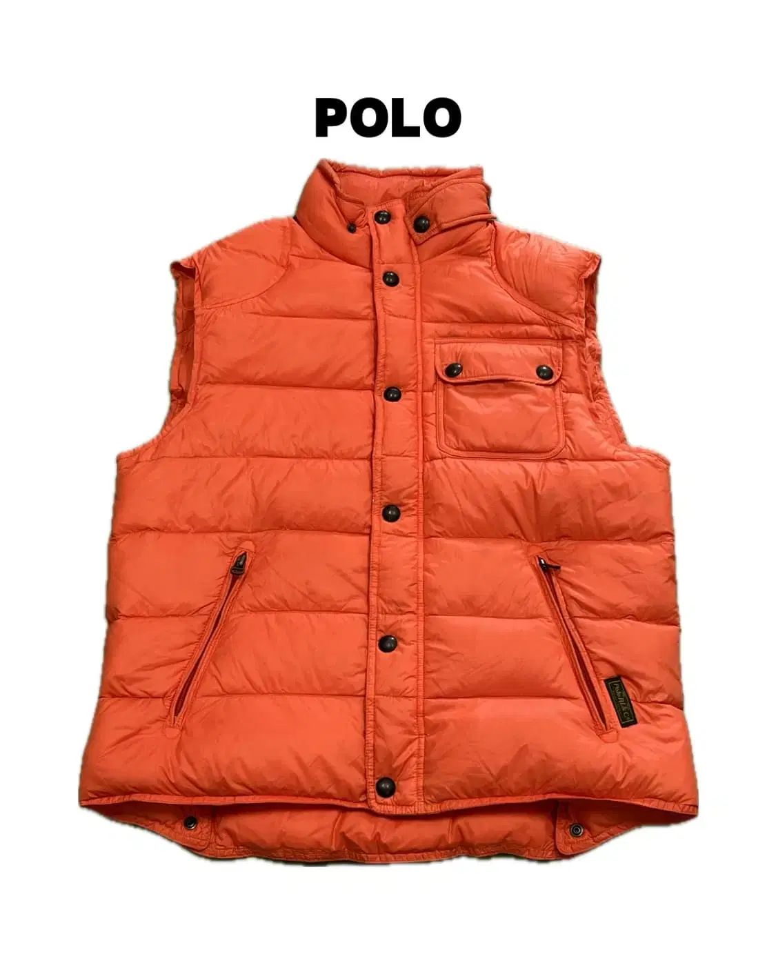 XL) ポロラルフローレン オールドスクール ワンポケット ベスト ダウン