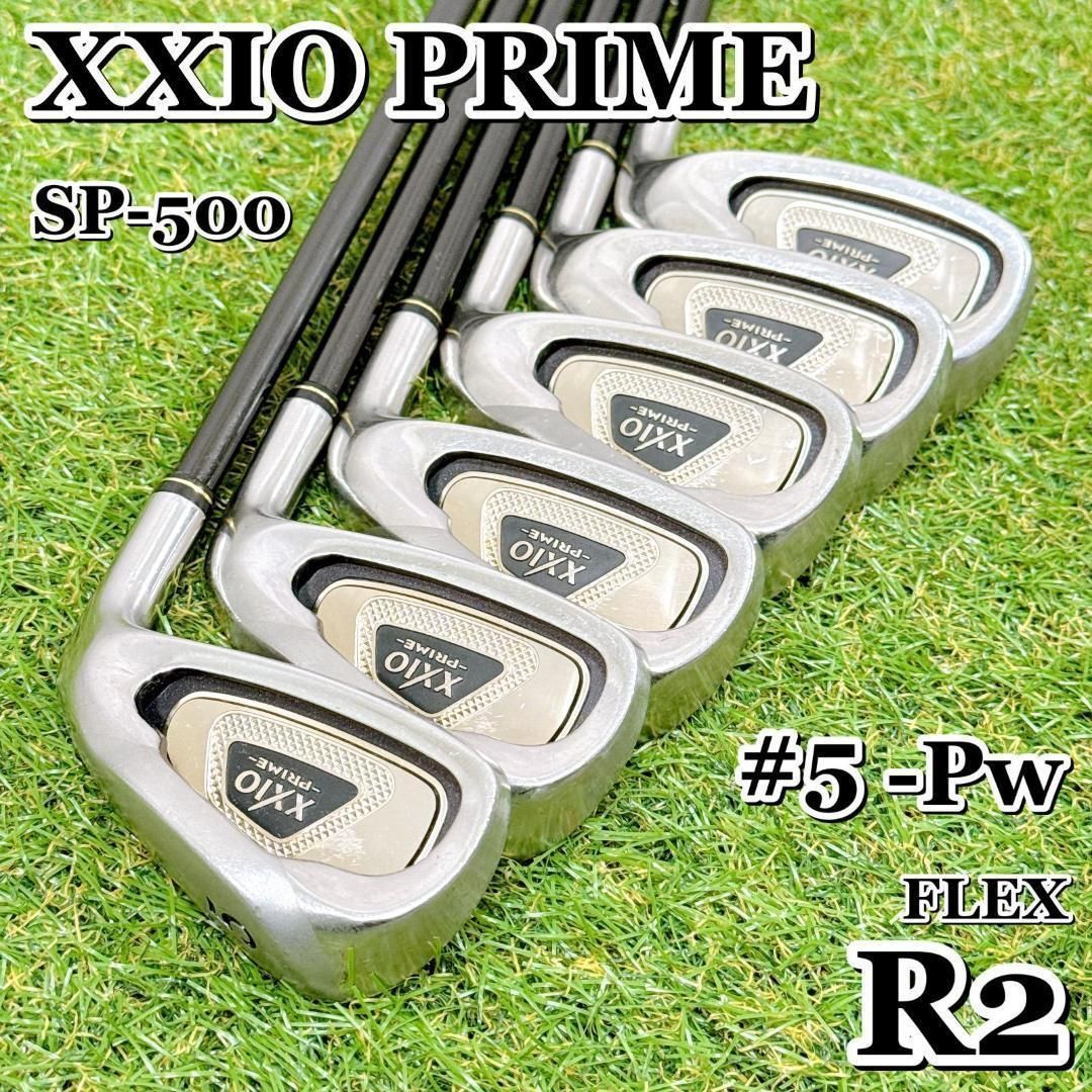 ゼクシオプライム SP500 アイアンセット 6本 フレックスR2 【K138