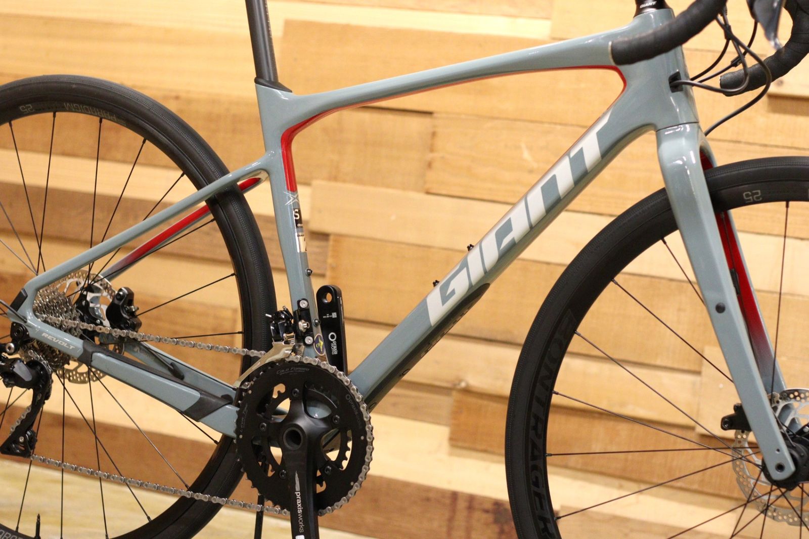 GIANT ロードバイク 11速 105 R7000 訳アリ ジャイアント GIANT リボルト REVOLT ADVANCED 2 2019 Sサイズ