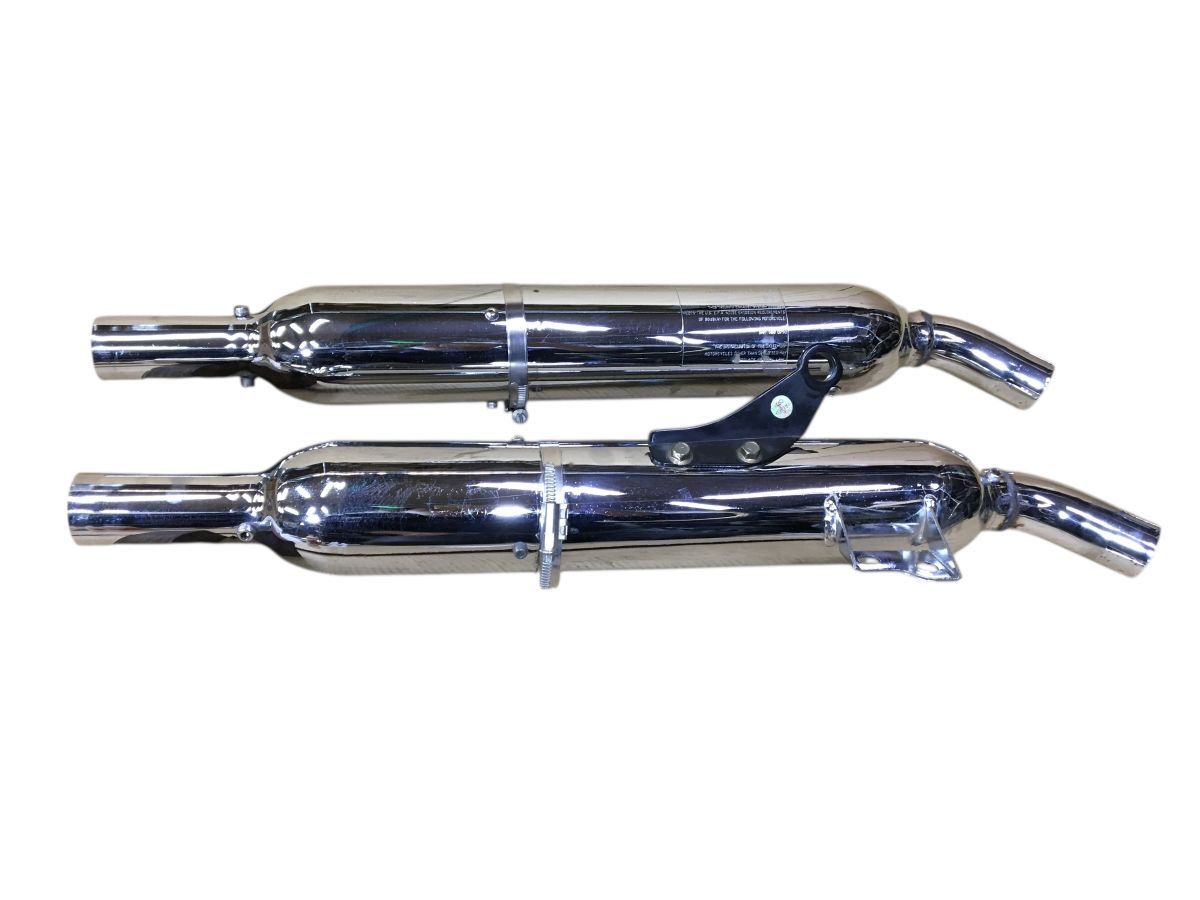 トライアンフ ボンネビル T100 空冷キャブ 純正OP スポーツマフラー