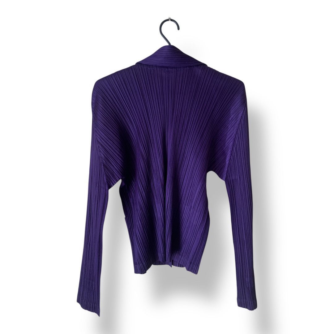 プリーツプリーツ　PLEATS PLEASE ジャケット　パープル PLEATS PLEASE ISSEY MIYAKE（プリーツ プリーズ イッセイ ミヤケ