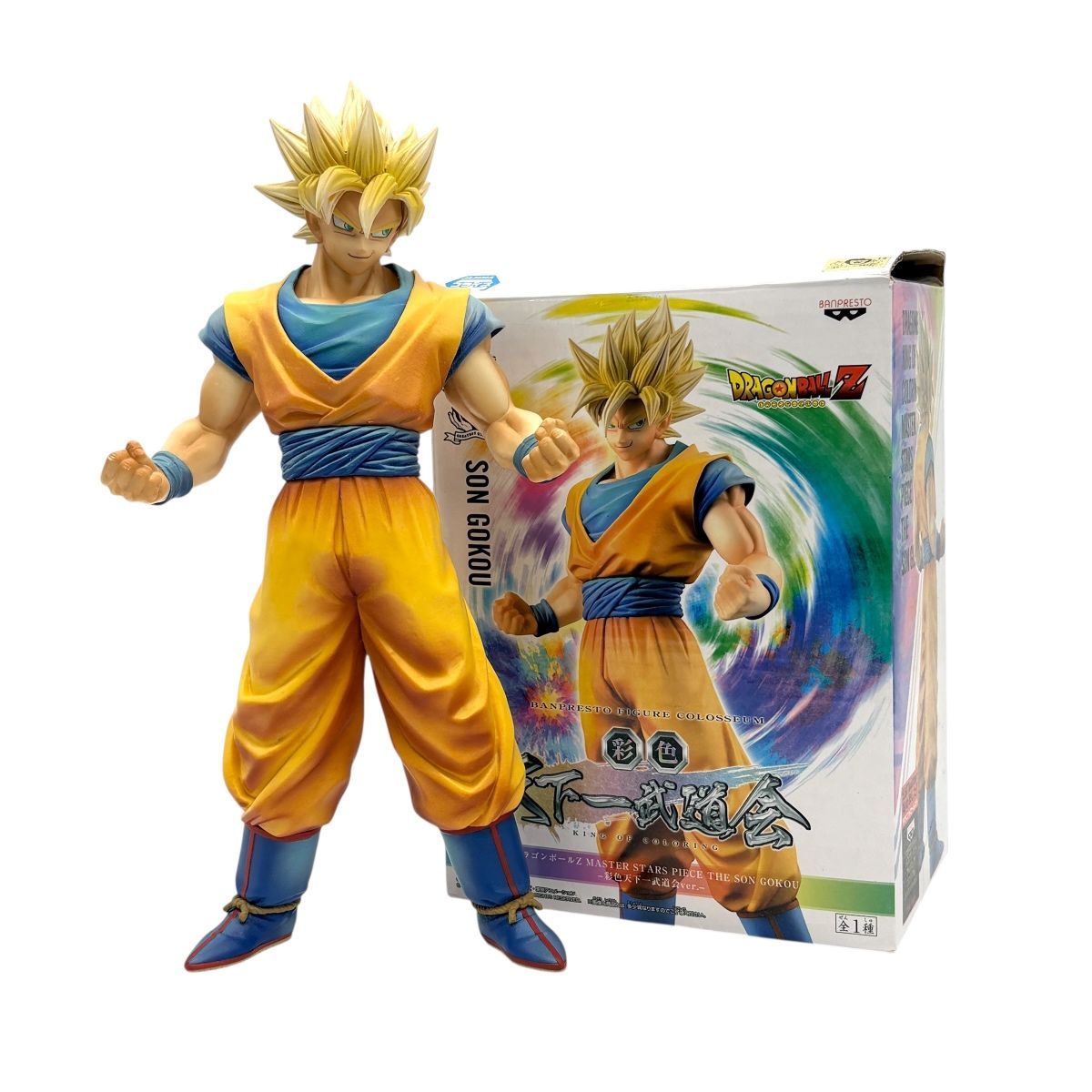 ♪0192 ドラゴンボールZ 彩色 天下一武道会 孫悟空 BANPRESTO FIGURE