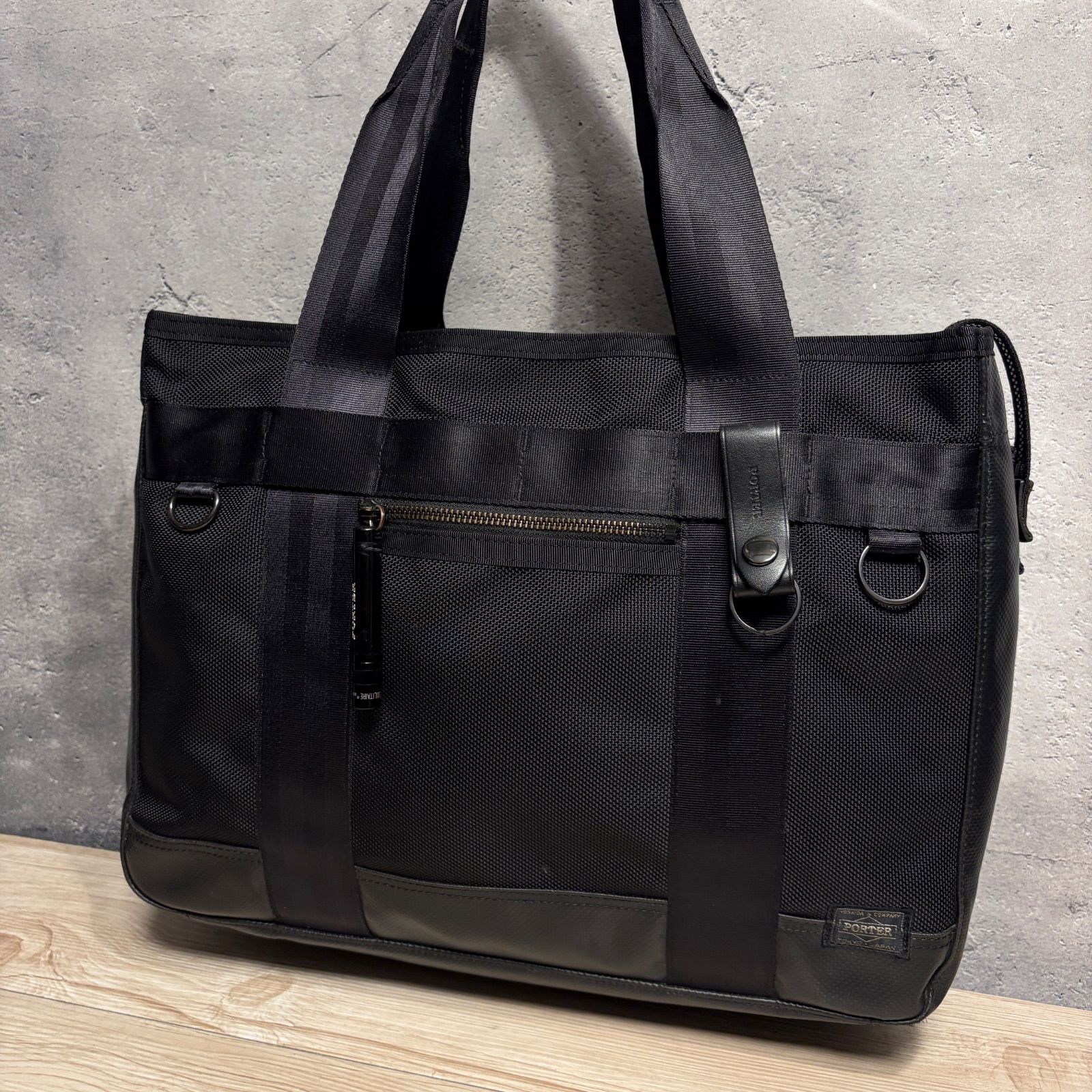 PORTER ポーター HEAT ヒート トートバッグ ブラック 吉田カバン 526 