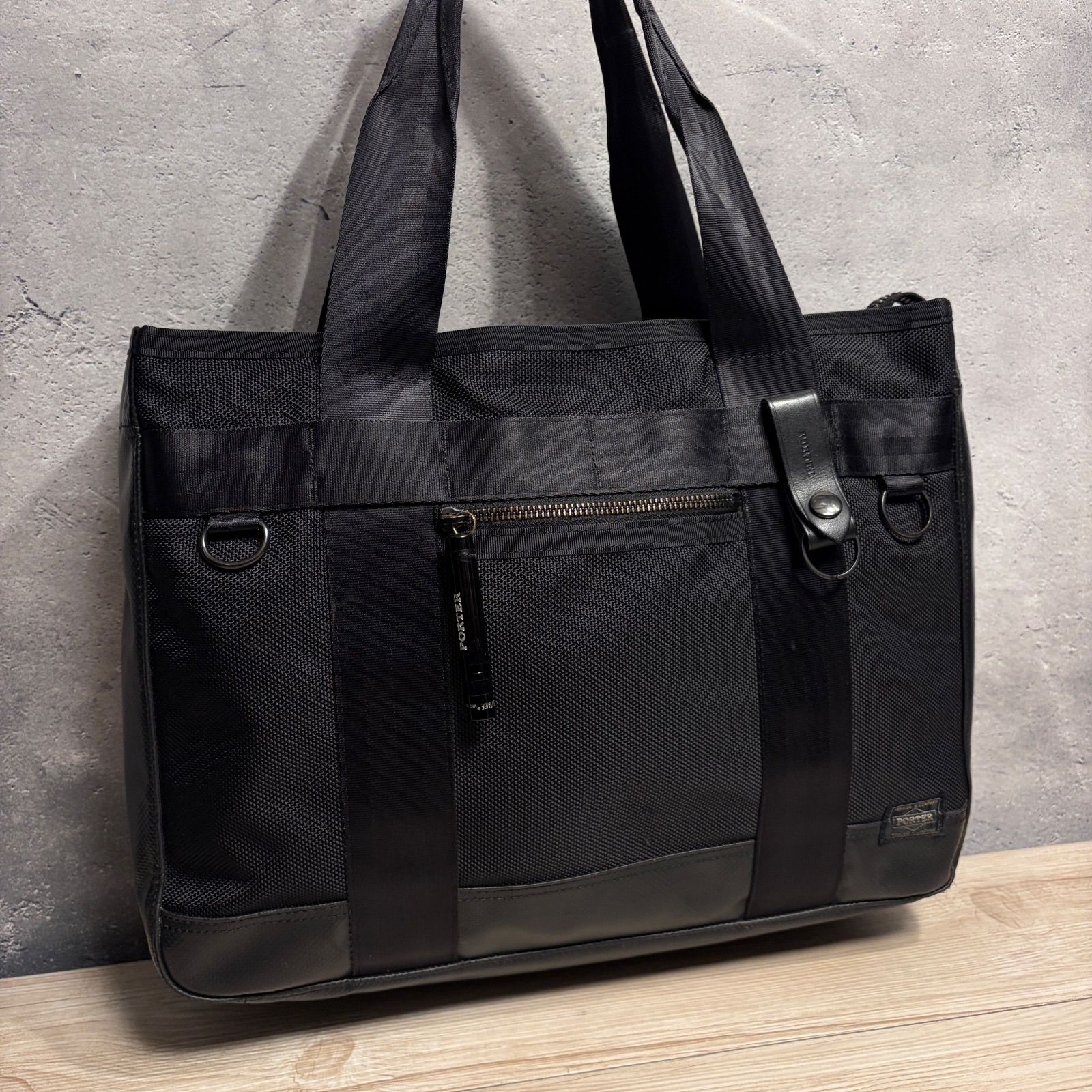 PORTER ポーター HEAT ヒート トートバッグ ブラック 吉田カバン 526 