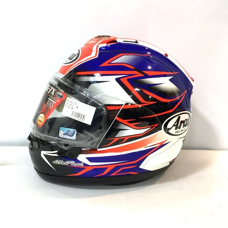 Arai アライ RX-7X GHOST フルフェイスヘルメット 除菌消臭済 Mサイズ