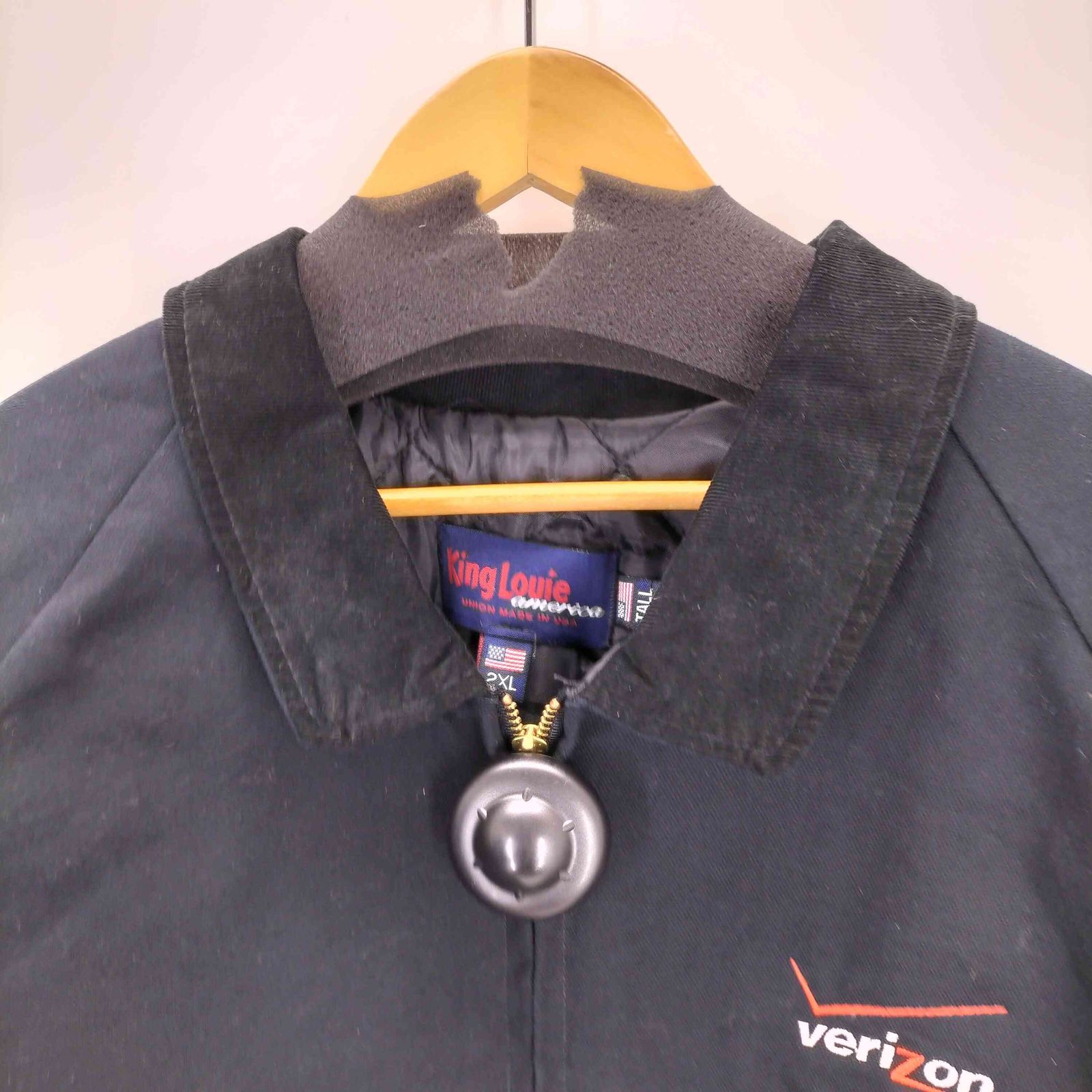 キングルイ King louie USA製 90s 裏地キルティング ダックジャケット