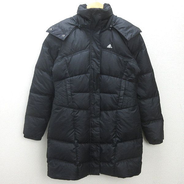 adidasベンチコート g□アディダス/adidas ベンチコート/ロングダウン F42076【M】黒/men's