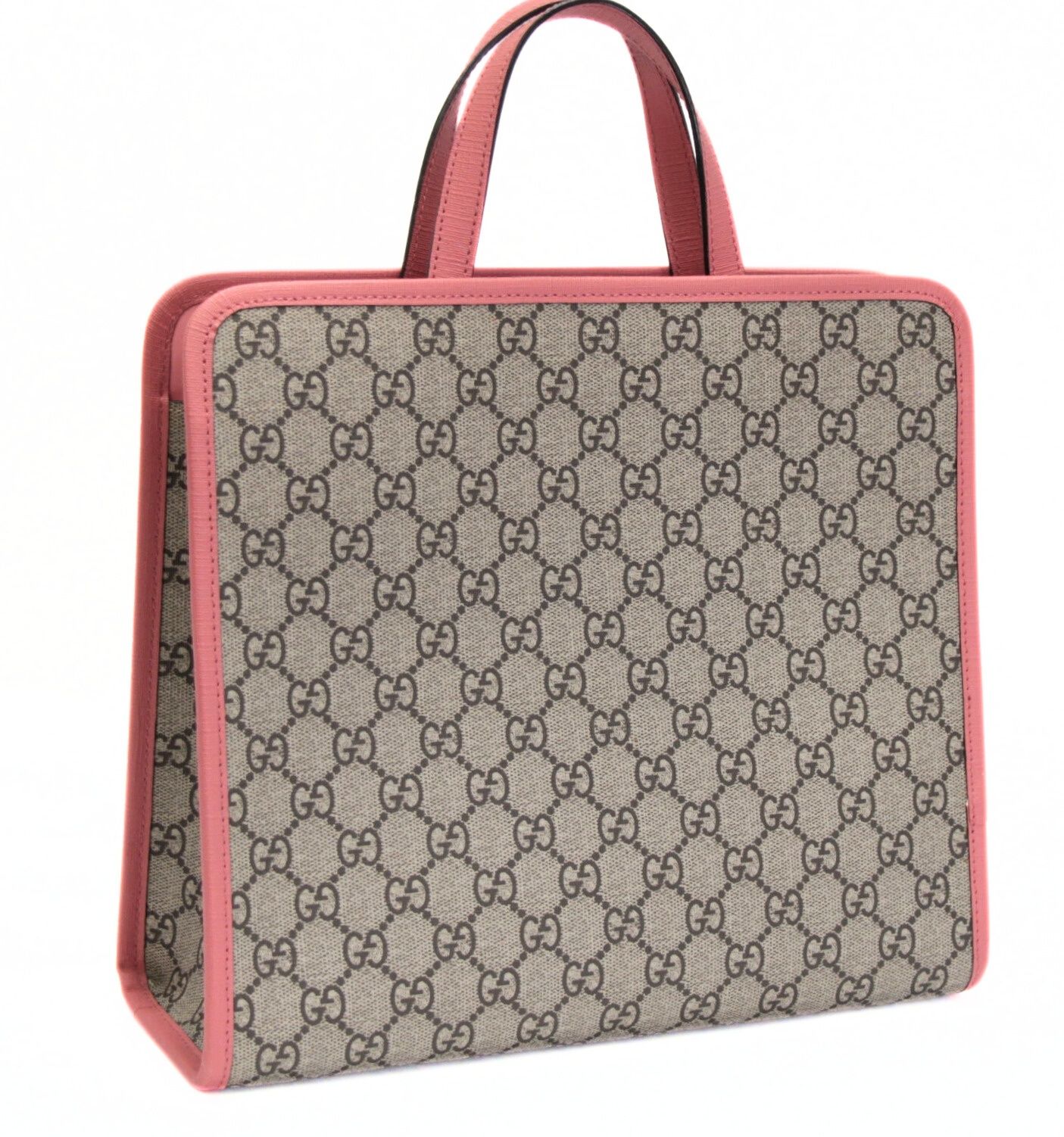 GUCCI チルドレンズ PVC×レザー トートバッグ