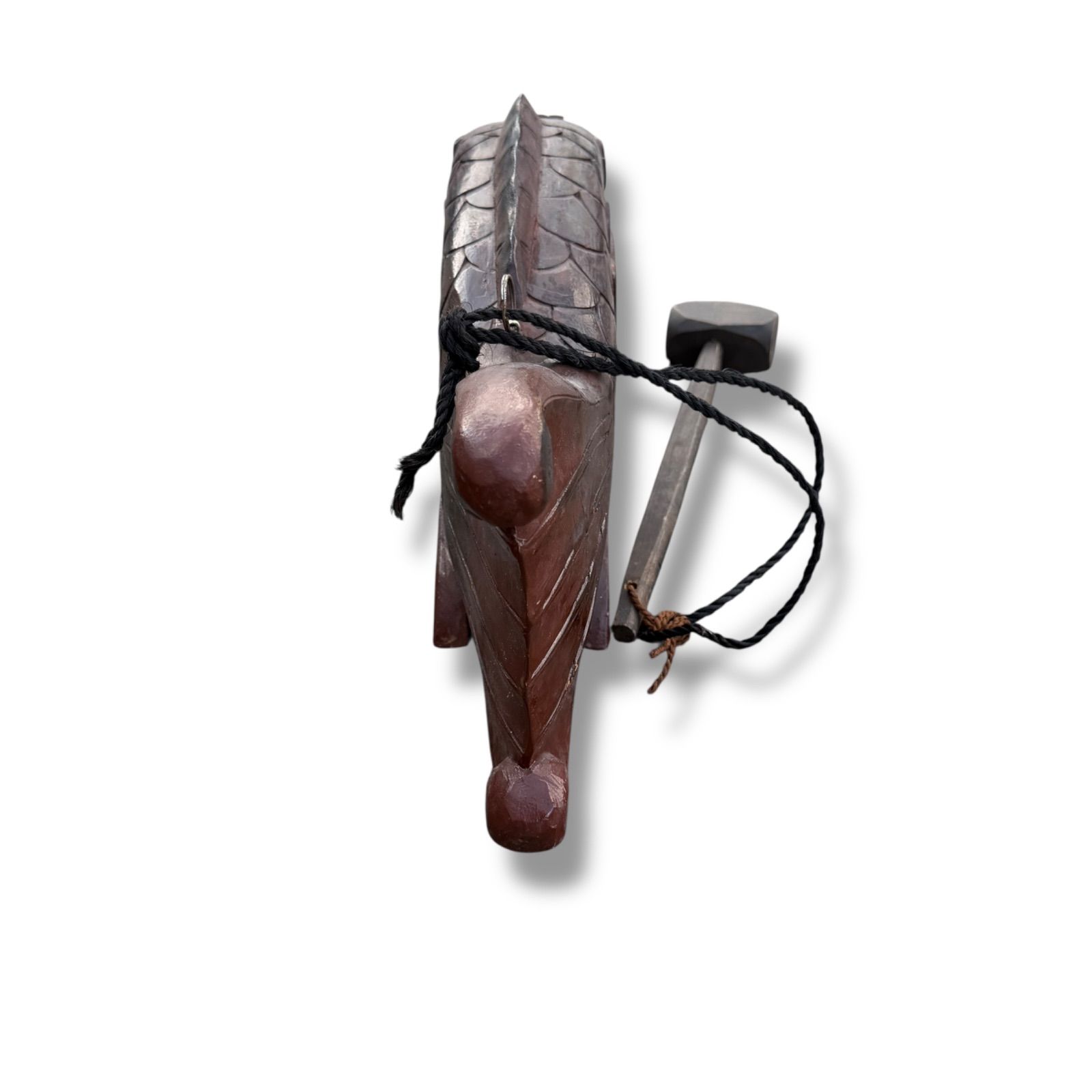 時代物 魚板（ぎょばん）、魚鼓（ぎょく）、開（かいぱん）/ 木製 仏具