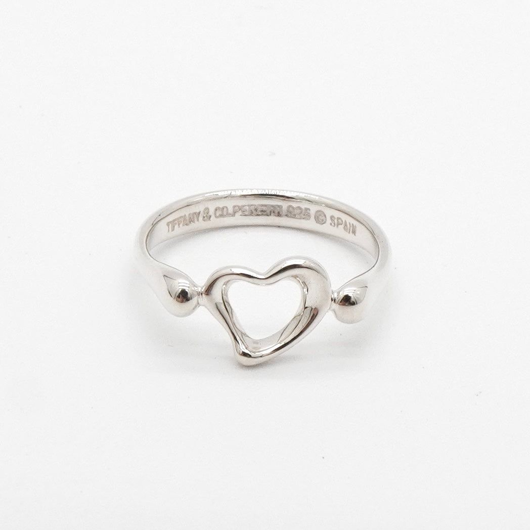 ティファニー オープンハート リング 指輪 925 14号 - メルカリ