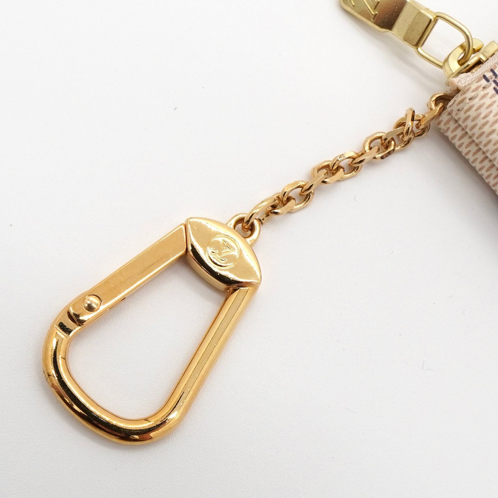 ルイ ヴィトン ダミエ アズール ポシェットクレ コインケース ホワイト