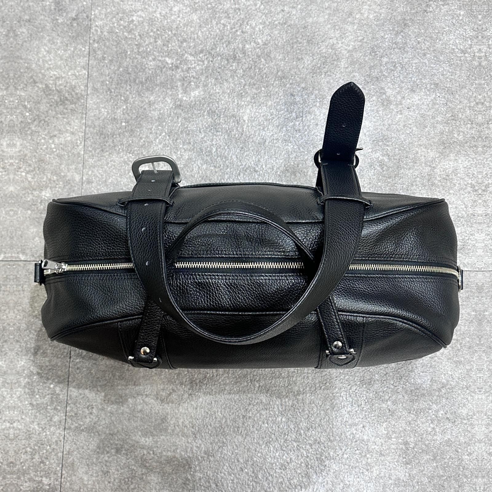 参考上代79200円 DAIRIKU 25AW D Buckle Velt Boston Bag Dバックル