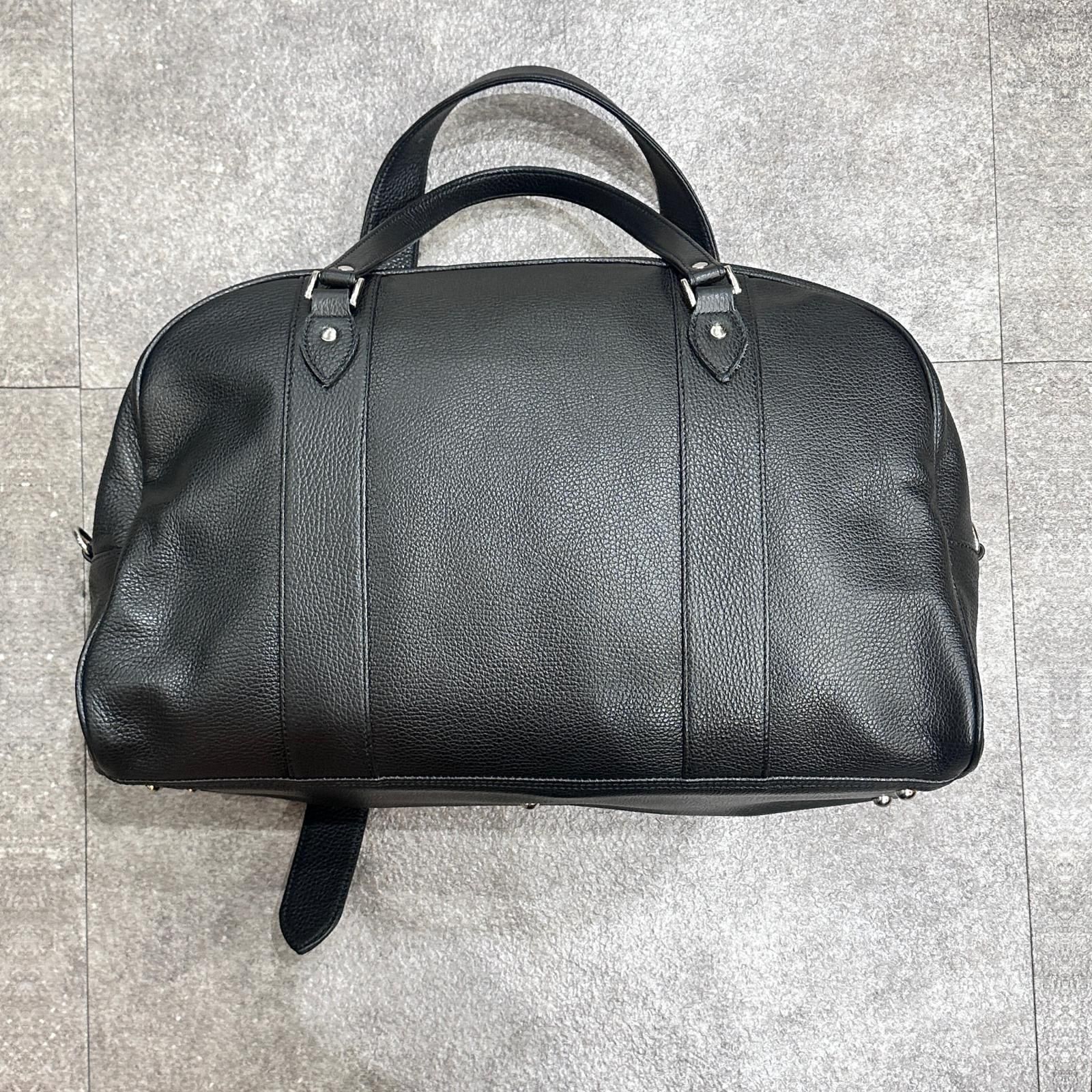参考上代79200円 DAIRIKU 25AW D Buckle Velt Boston Bag Dバックル