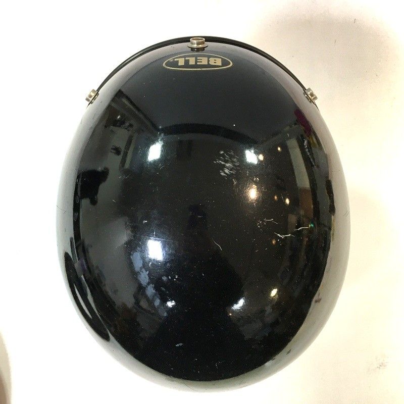 最初期! 70s BELL R-T ジェットヘルメット 赤 71⁄4 目深加工済み M