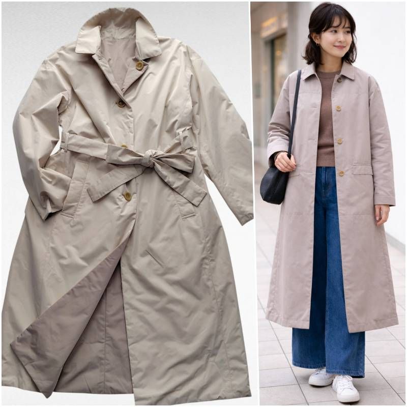 ドゥクラッセ マジカルサーモコート XLXXL 大きいサイズ リバーシブル