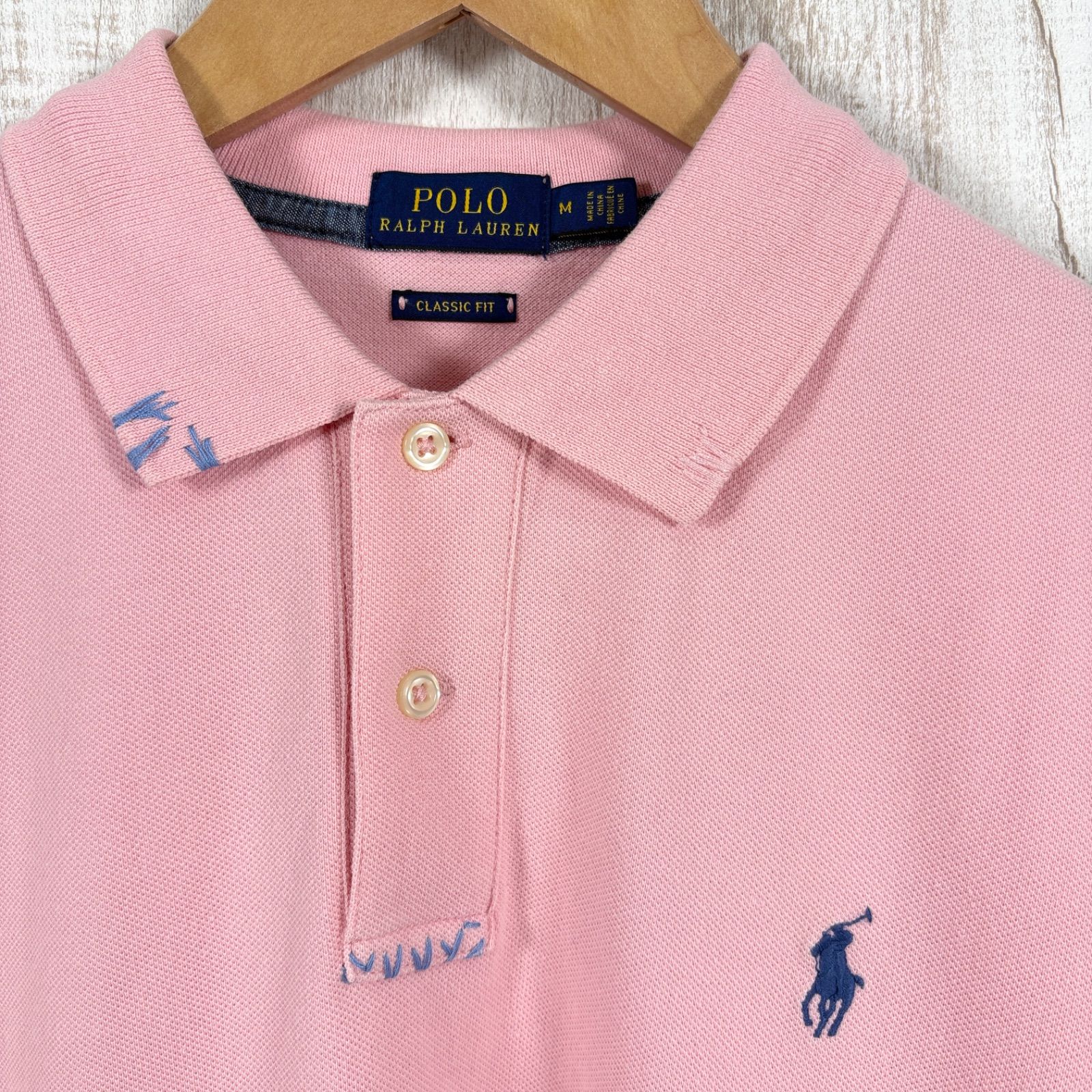 POLO RALPH LAUREN ポロバイラルフローレン ポニーロゴ刺繍 リメイク