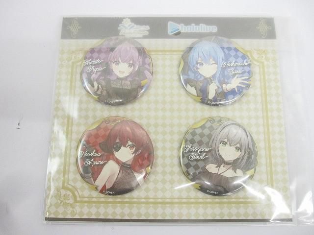 未開封 タレント パセラリゾーツ×ホロライブ 缶バッジセット 湊あくあ