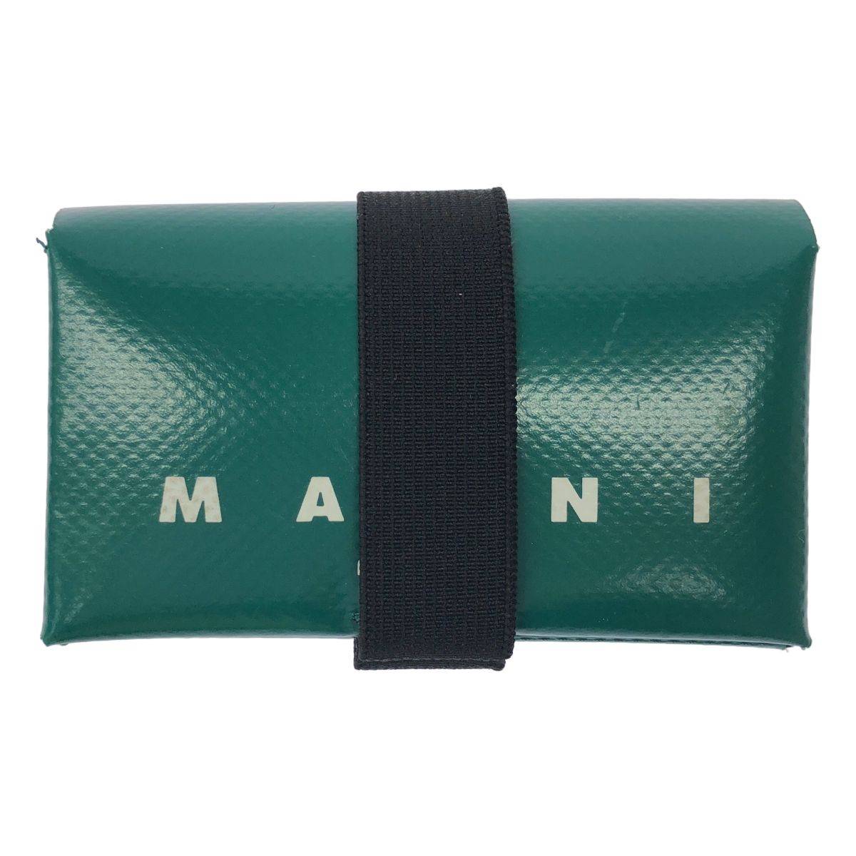 マルニ　ケース　グリーン　新品 MARNI マルニ コンパクトコインケース グリーン - メルカリ