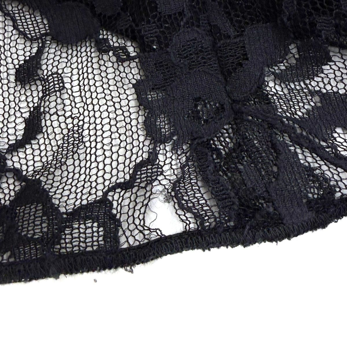 DOLCE&GABBANA ドルチェ＆ガッバーナ レースギャザーワンピース