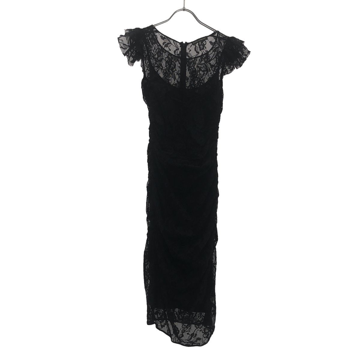 DOLCE&GABBANA ドルチェ＆ガッバーナ レースギャザーワンピース