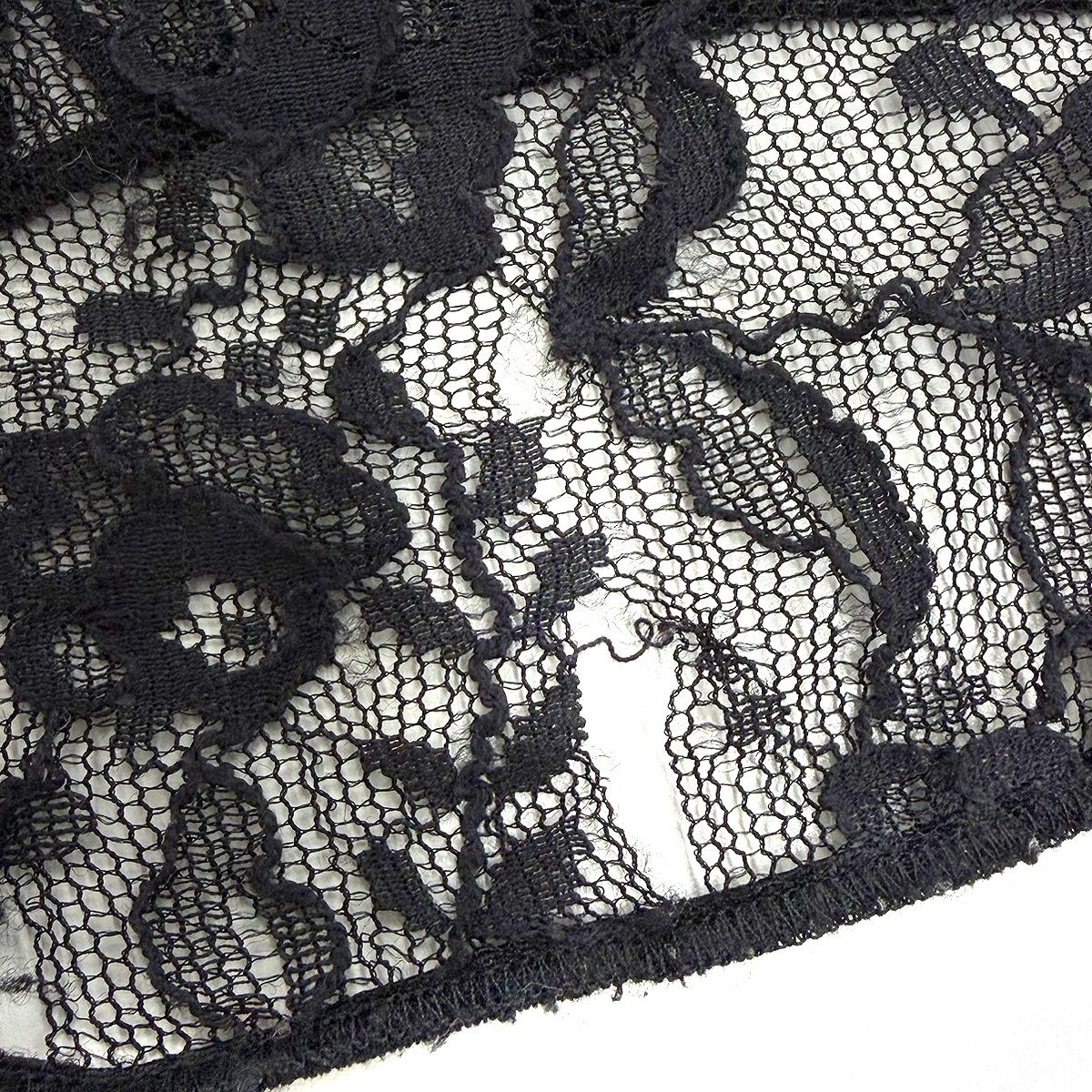 DOLCE&GABBANA ドルチェ＆ガッバーナ レースギャザーワンピース