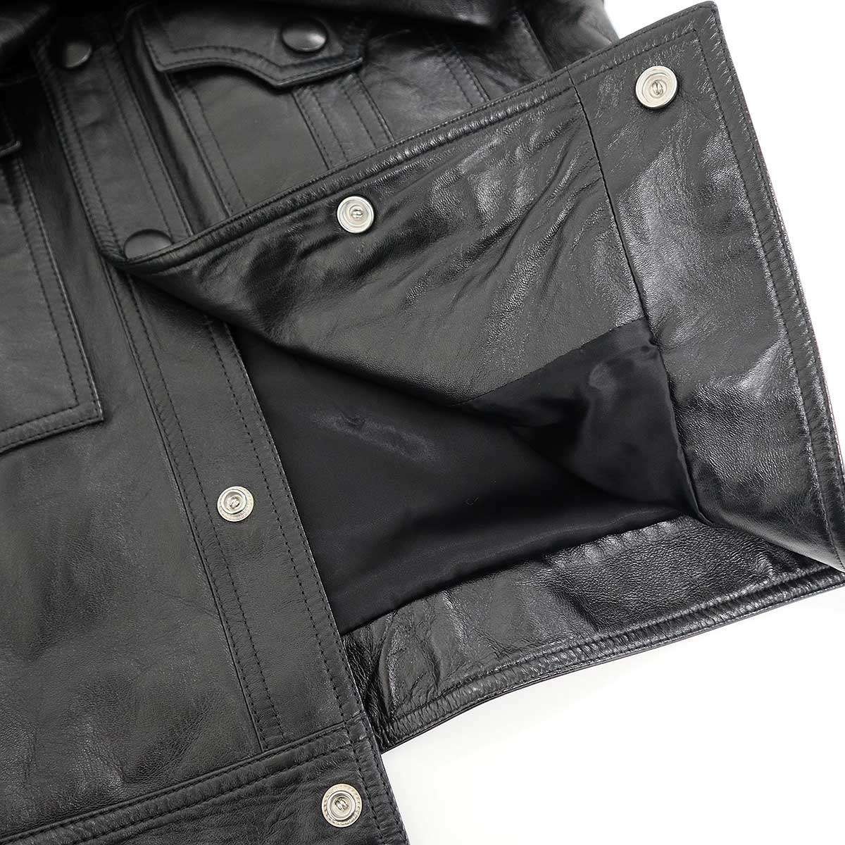 CELINE セリーヌ アビエーター ソフトドラムラムスキン レザー 