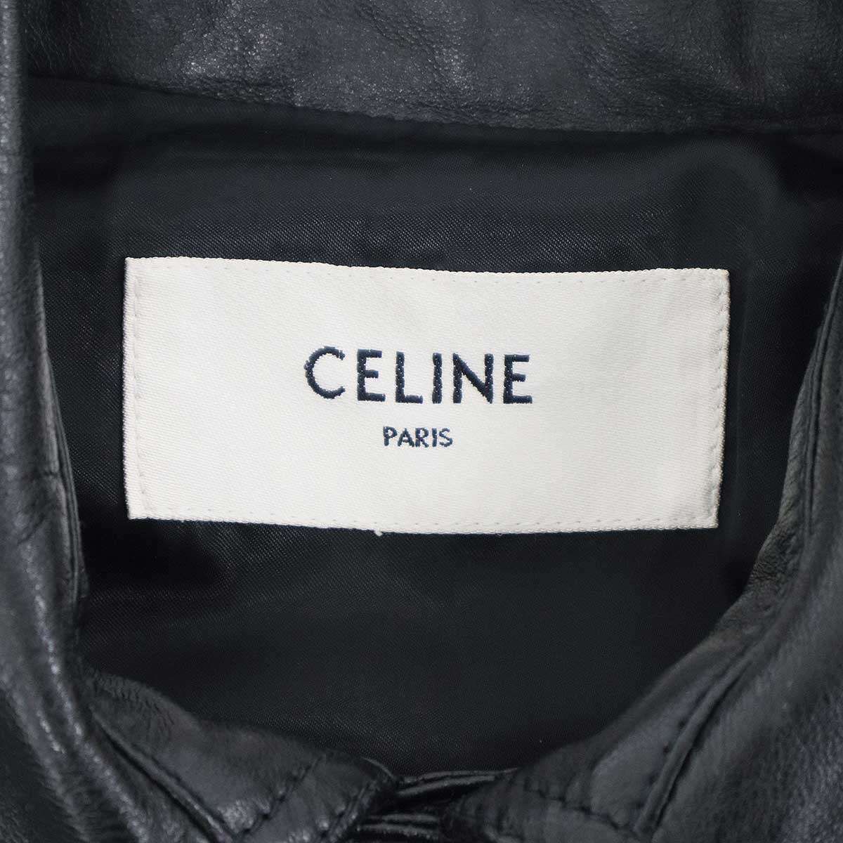 CELINE セリーヌ アビエーター ソフトドラムラムスキン レザー 