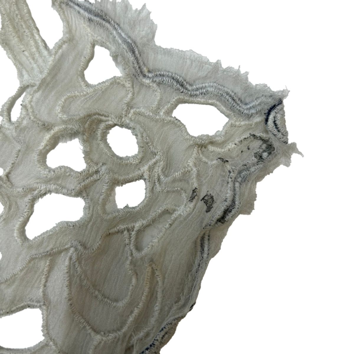 Faliero Sarti ファリエロサルティ コットンシルク レースストール