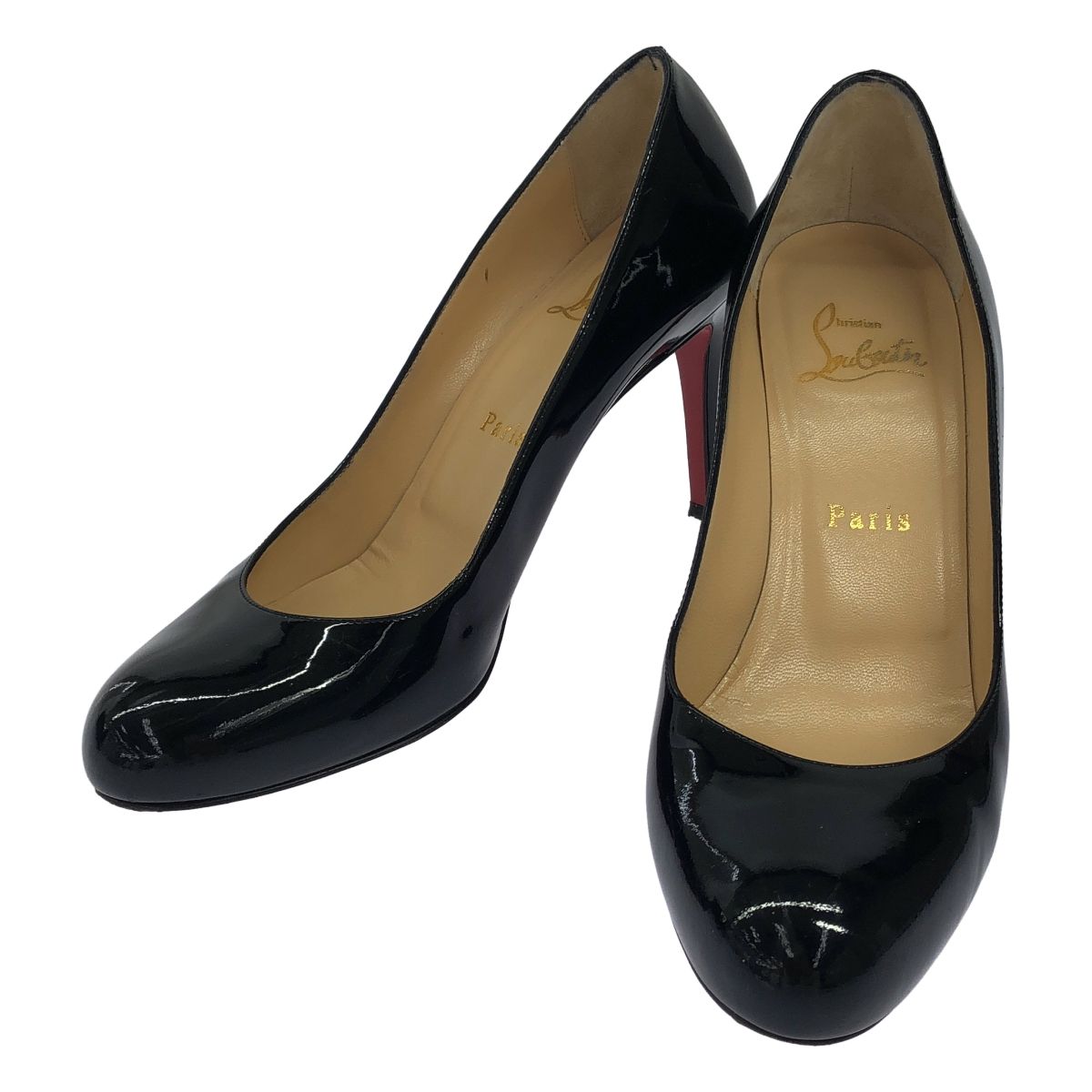 Christian Louboutin クリスチャンルブタン ラウンドパテントヒール