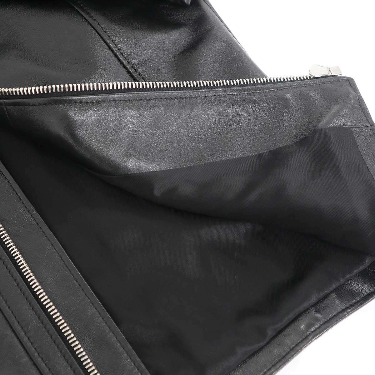 CELINE セリーヌ ソフトラムスキン クラシックストレート レザー 