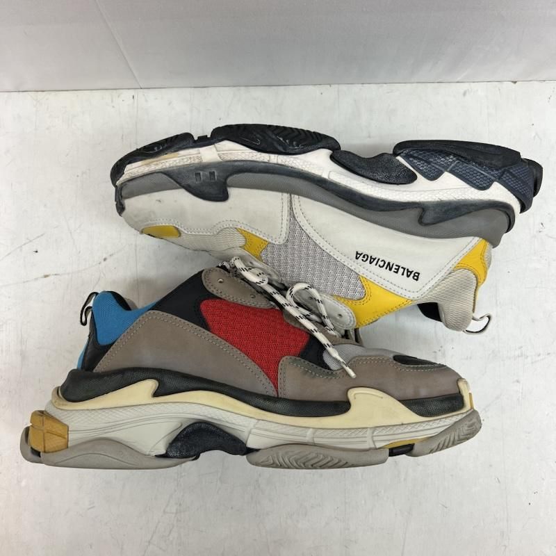 バレンシアガ USED加工 トリプルエス 533890 Triple-S Split Trainers