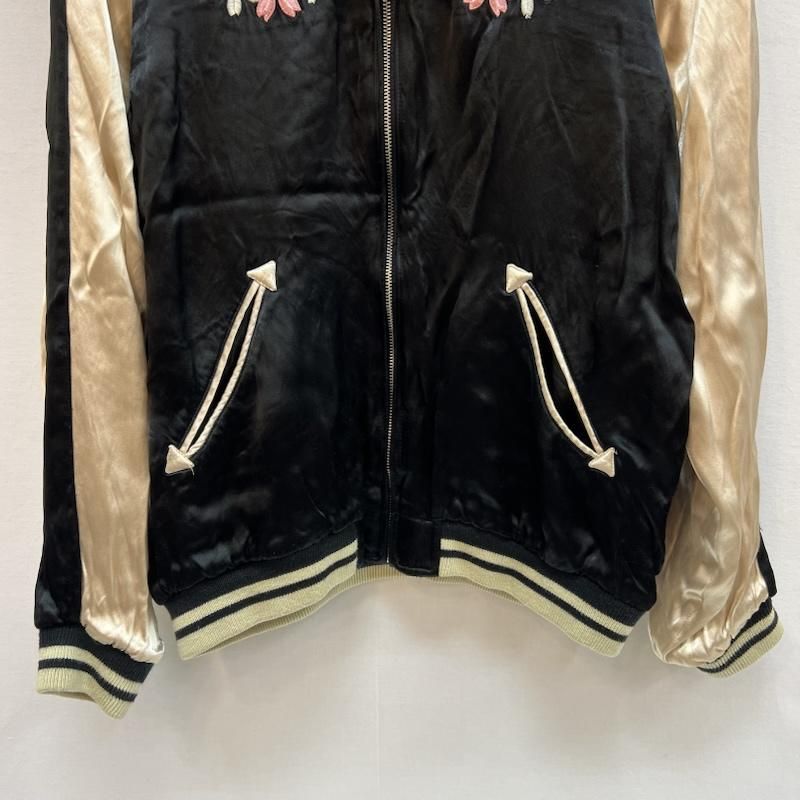 イオラニ 桜 和柄 刺繍 リバーシブル スカジャン メンズ L ISItems