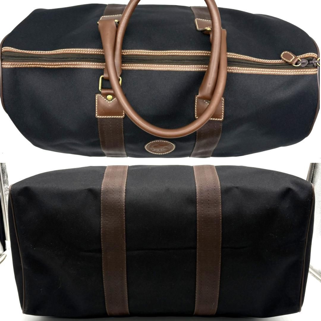 【希少】HUNTING WORLD ボストンバッグ 大容量 ハンティングワールド HUNTING WORLD ボストンバッグ 大容量 ブラック